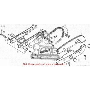 CMS シーエムエス SWINGARM AS*Y141* (JDM) C50CM C50D C50S...