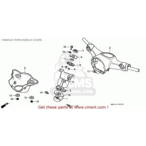 CMS シーエムエス HANDLE COMP.， STEERING *NH4 * (JDM) C50...
