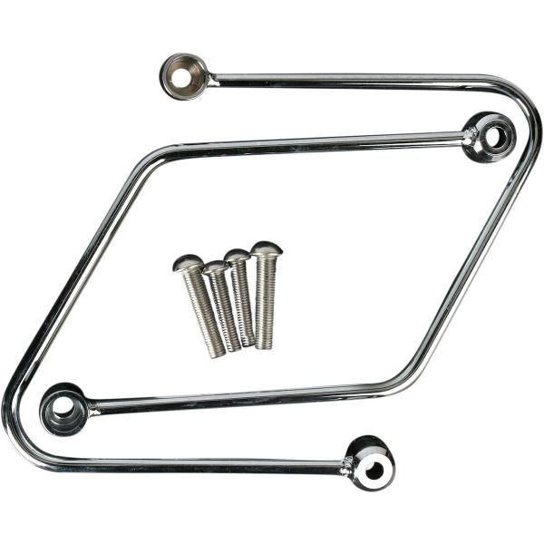 COBRA コブラ クローム サドルバッグサポート【Chromed Saddlebag Suppor...