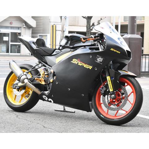 A-TECH エーテック レース用シートカウル2点セット カラー：ホワイト YZF-R25 YZF-...