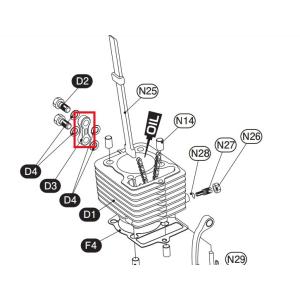 KITACO キタコ 【オプションパーツ】オイルギャラリー CRF100F NSF100 XR100...
