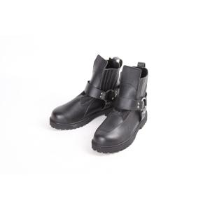 カドヤ（KADOYA） EG BLACK レザーショートブーツ サイズ：28cm