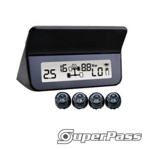 SuperCam スーパーカム T190 UHD ソーラー空気圧モニター タイヤモニタリングシステム