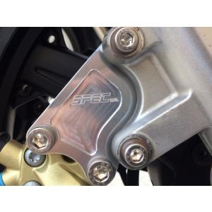 SPEC ENG. スペックエンジニアリング ブレンボキャリパーサポート ブレーキホースセット カラ...