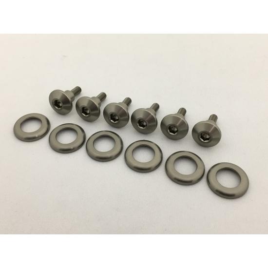 K-FACTORY ケイファクトリー シリンダーヘッドカバーボルト＆ワッシャーセット GPZ900R...