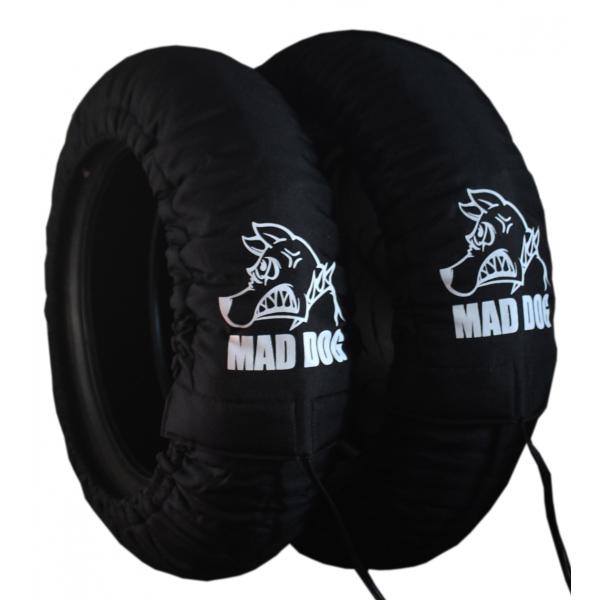MAD DOG マッドドッグ タイヤウォーマー 12インチ ミニバイク リア用 カラー：ブラック そ...