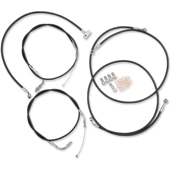 BARON バロン ケーブルキット【CABLE KIT】 BAR HEIGHT：+2”／COLOR：...