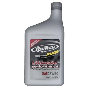 RevTech レブテック ピュアアドバンスエンジンオイル 【25W60】【4サイクルオイル】 4サ...