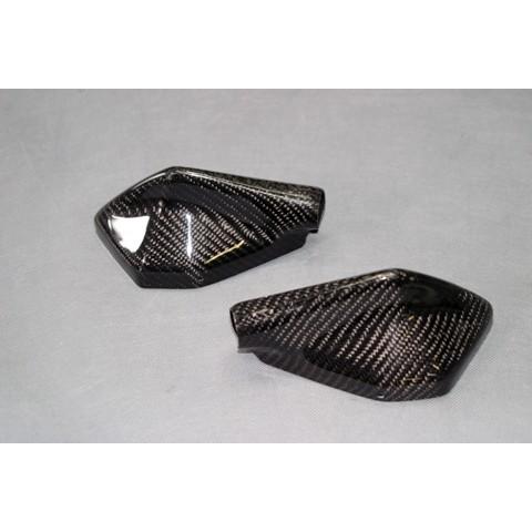 A-TECH エーテック 純正用ミラーカバー 素材：綾織カーボン(T／C) ニンジャ250 ニンジャ...