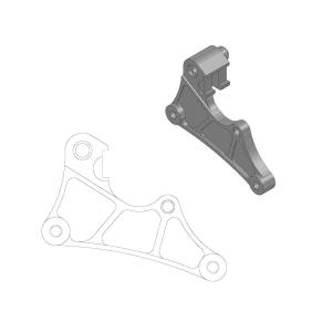 MOTO禅 モトゼン ヤマハWR250R用 WR250Xホイール取付けキャリパー