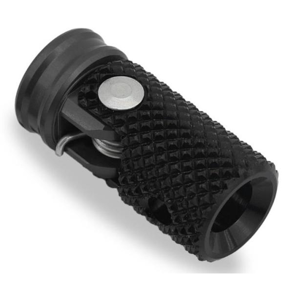 CNC Racing シーエヌシーレーシング 折りたたみ式リアブレーキペグ カラー：ブラック DUC...