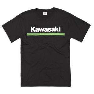 US KAWASAKI US KAWASAKI:北米カワサキ純正アクセサリー 3 グリーンライン Tシャツ【3 Green Lines T-Shirt】 SIZE：2X｜webike