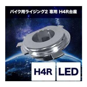 SPHERE LIGHT スフィアライト バイク用LEDヘッドライト RIZING2専用 H4R台座...