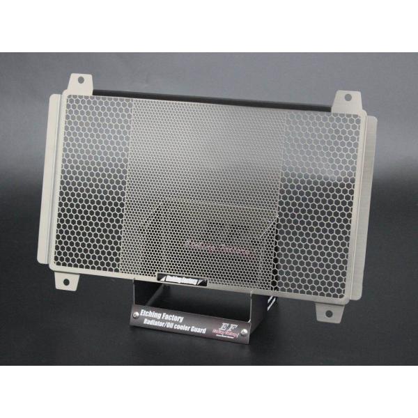 ETCHING FACTORY エッチングファクトリー ラジエターガード カラー：シルバー Ninj...
