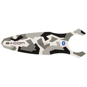 美品！B+COM ビーコムバイク用インカム 本体 カモフラージュ柄SB6X B＋COM（ビーコム） SB6XR用 フェイスプレート カラー：カモフラージュ