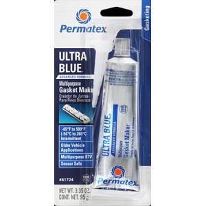 Permatex パーマテックス シリコン系耐油ガスケット ウルトラブルーRTVシリコーン 液体ガス...
