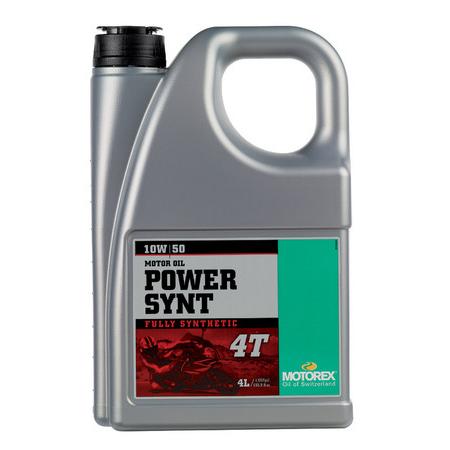 MOTOREX モトレックス POWER SYNT 4T (パワーシント) 【10W-50】【4サイ...