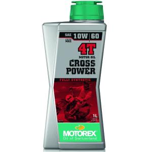 MOTOREX モトレックス CROSS POWER 4T (クロス パワー) 【10W-60】【4サイクルオイル】 容量：1L