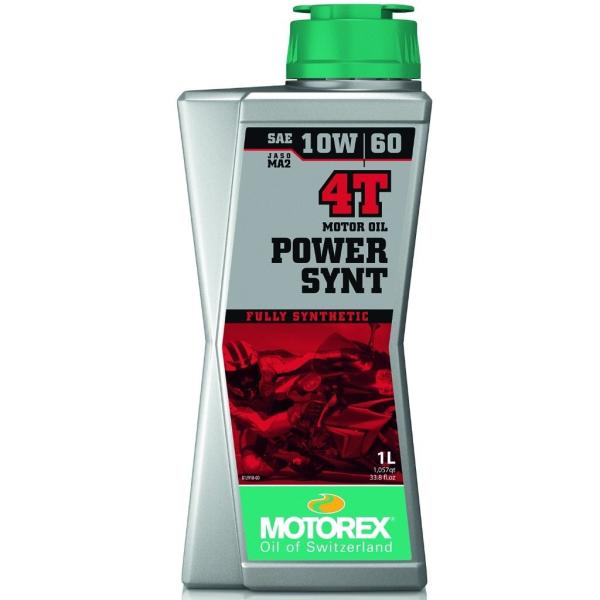 MOTOREX モトレックス POWER SYNT 4T (パワーシント) 【10W-60】【4サイ...