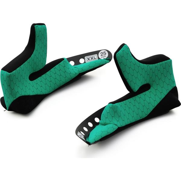 NOLAN ノーラン X-802RR チークパッド 厚さ：25mm(薄いサイズ：XXL) ヘルメット...