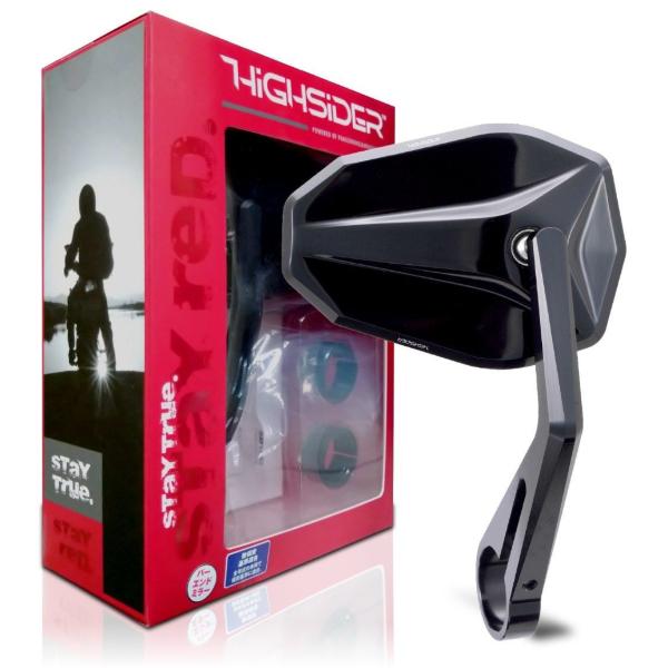 DAYTONA デイトナ 【Highsider：ハイサイダー】 バーエンドミラー VICTORY(ヴ...