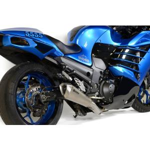 Brock’s ブロックス Predator ステンレスフルエキゾーストマフラー サイレンサーカラー：チタン ZX14R(12-18) KAWASAKI カワサキ