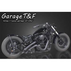 Garage T＆F ガレージ ベントマフラー タイプ1 カラー：ブラック