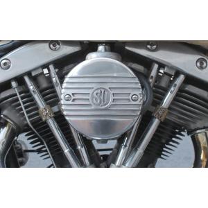 FORK フォーク ポイントカバー(横2穴) 7FIN BigTwin '70-'99 Sportster