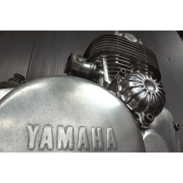 FORK フォーク オイルフィルターカバー Radial Fin SR500 SR400 YAMAH...