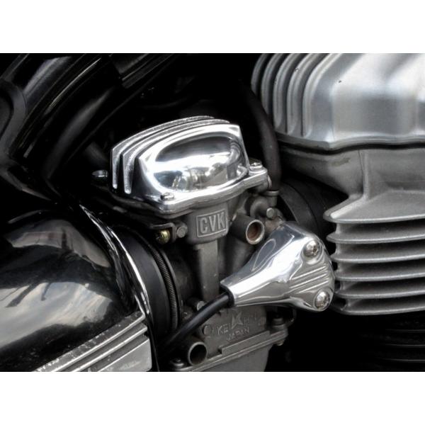 FORK フォーク キャブレタートップカバー タイプ：シャープフィン W650 KAWASAKI カ...