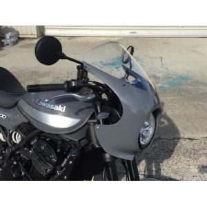 MRA スクリーン スポイラー スモーク Z900RS CAFE 18-22 : バイク・車