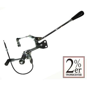2%er ツーパーセンター ジョッキーシフトキット カラー：クローム SR500 SR400 YAM...