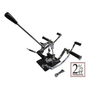 2%er ツーパーセンター ミッドハイ ジョッキーシフトキット カラー：クローム SR500 SR4...