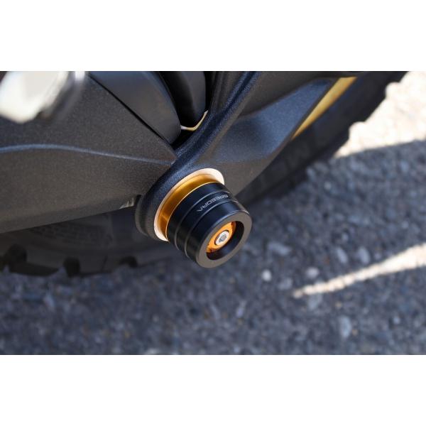 SPEEDRA スピードラ スイングアームスライダー カラー：ゴールド R1200GS R1200R...