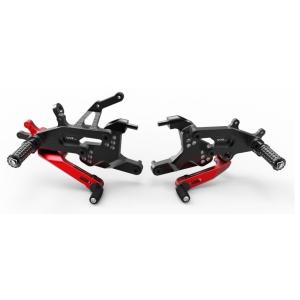 DUCABIKE (DBK) ドゥカバイク (ディービーケー) アジャスタブルステップキット カラー...