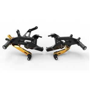 DUCABIKE (DBK) ドゥカバイク (ディービーケー) アジャスタブルステップキット カラー...