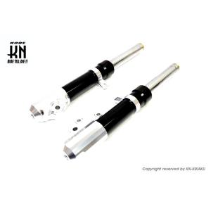 KN企画 ケイエヌキカク アルミ削り出し フロントフォーク カラー：ブラック アドレスV125 アド...