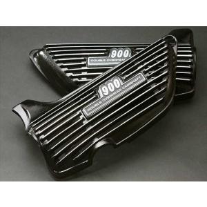 Z1 Z2アルフィン サイドカバー 黒 ロゴ有/Z750RS Z900 BEET Z1 Z2アルフィン サイドカバー 黒 ロゴ有/Z750RS Z900 BEET