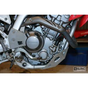 SRC エスアールシー スキッドプレート カラー：シルバー CRF 250L CRF 250 RAL...