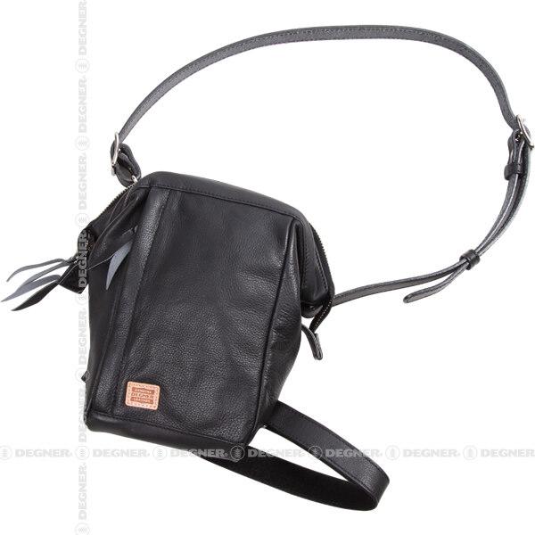 DEGNER デグナー レザーホルスターバッグ カラー：ブラック レッグバッグ・ホルスターバッグ バ...