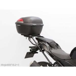 ENDURANCE エンデュランス タンデムグリップ付きリアキャリア＋リアボックスセット30L ニンジャ250 ニンジャ400 (2014-) KAWASAKI カワサキ リアキャリア 外装