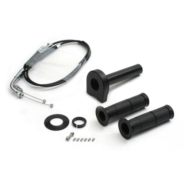 ACTIVE アクティブ スロットルキット TYPE-2 ホルダーカラー：ブラック / ワイヤー金具...