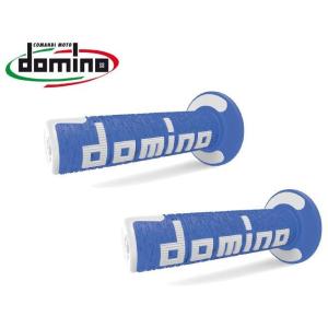 domino ドミノ オフロード A360 グリップ カラー：ブルー／ホワイト ハンドル