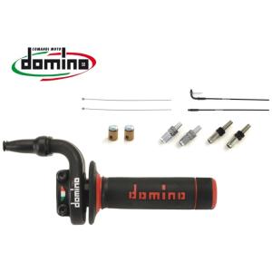 domino ドミノ オフロード スロットルキット 汎用タイプ カラー：ブラック ハイスロットルキッ...