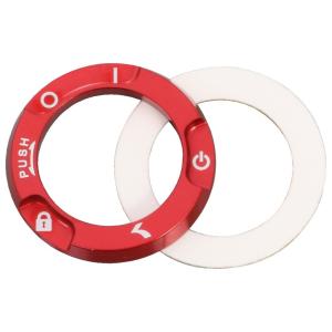 KITACO KITACO:キタコ アルミキーボックスカバー カラー：レッド CB125R CB250R CT125ハンターカブ モンキー125 モンキー125