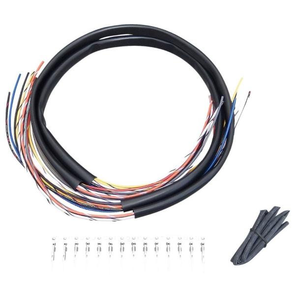 Guerrilla Cables ゲリラケーブルズ ハーネス延長キット ソフテイルモデル 07-10...