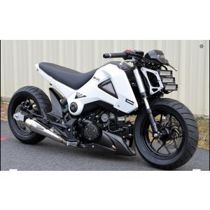 グロム モリワキ メガホン マフラー JC61 JC75 grom MSX125