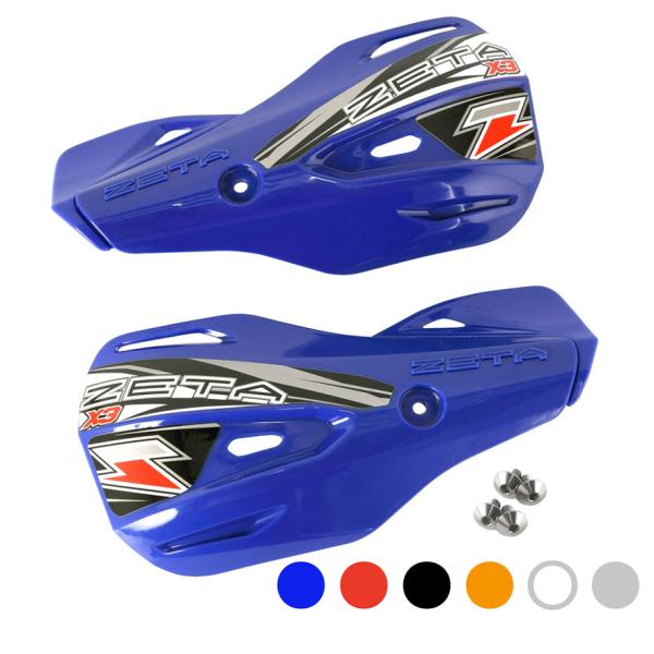 ZETA RACING ジータ レーシング X3プロテクター カラー：ブルー ハンドガード・ナックル...