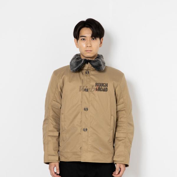 ROUGH＆ROAD ラフ＆ロード N-1RボアウインタージャケットFP サイズ：M ウインタージャ...