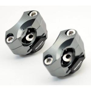 RIDEA リデア ハンドルライザー カラー:チタン GSX-S750 取付穴ピッチ41mmのテーパ...